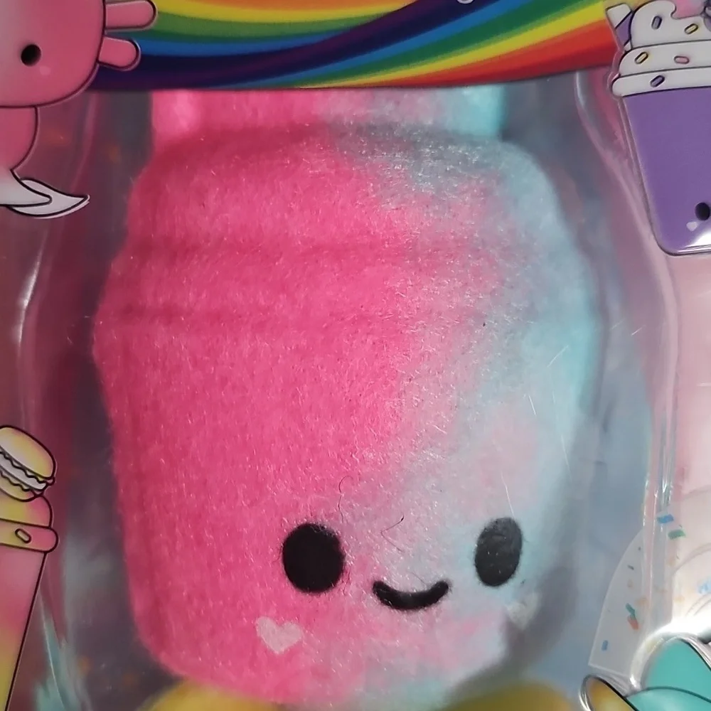 Fluffie Stuffiez Shake & Unicorn Mini Collectible, Surprise Reveal New